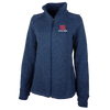 Women's Heathered Fleece Jacket Rutgers SSW