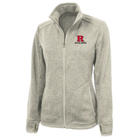 Women's Heathered Fleece Jacket Rutgers SSW