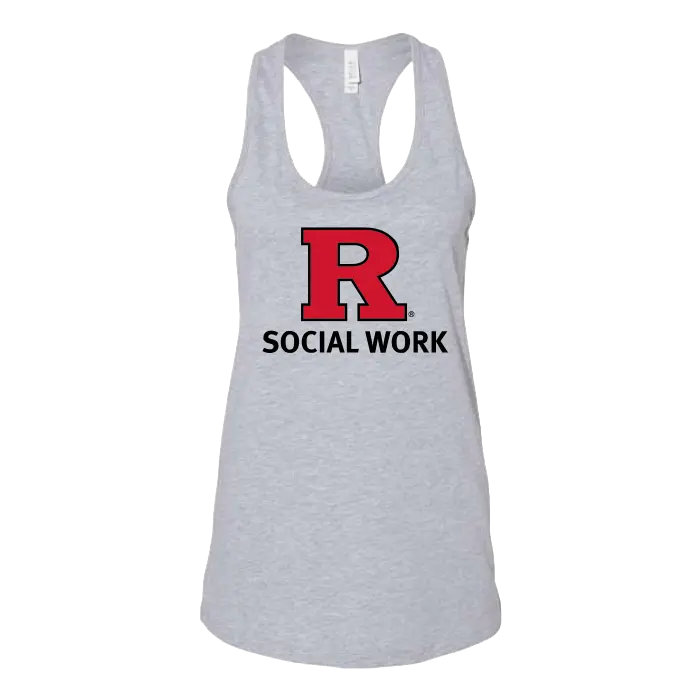 Women's Jersey Racerback Tank Rutgers SSW