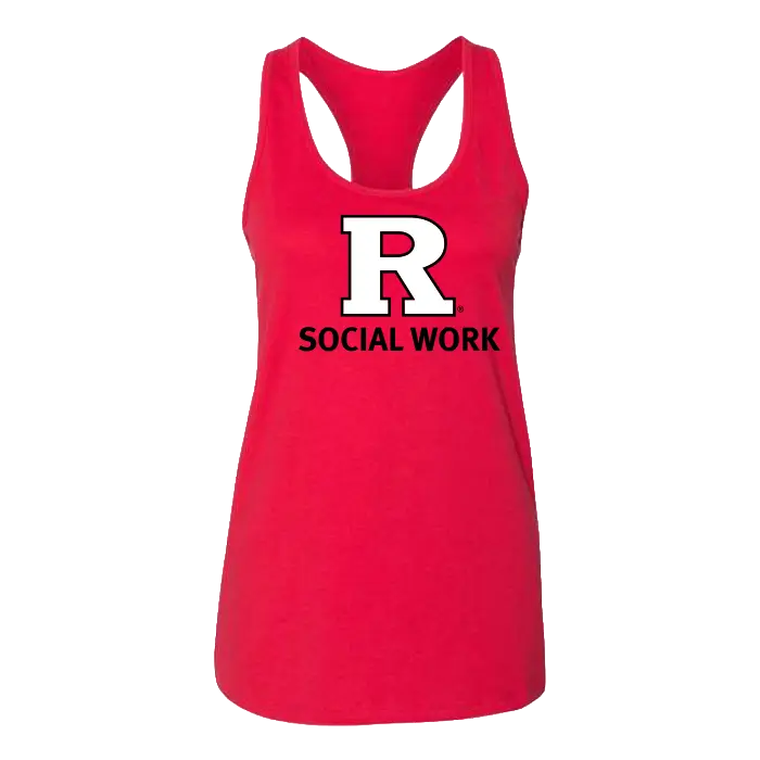 Women's Jersey Racerback Tank Rutgers SSW