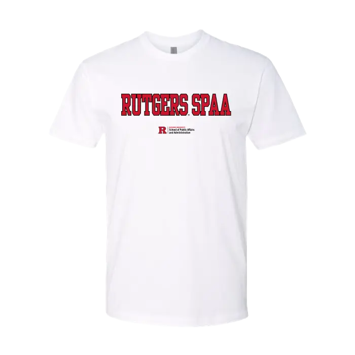 SPAA Unisex Short Sleeve T-Shirt Rutgers Public Affairs