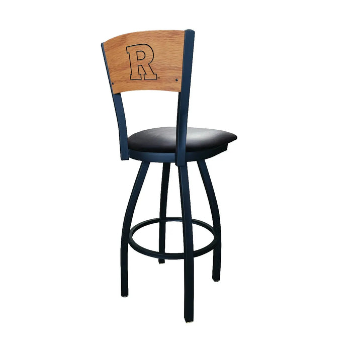 Rutgers Scarlet Knights L038 Laser Engraved Bar Stool by Holland Bar Stool Holland Game Room