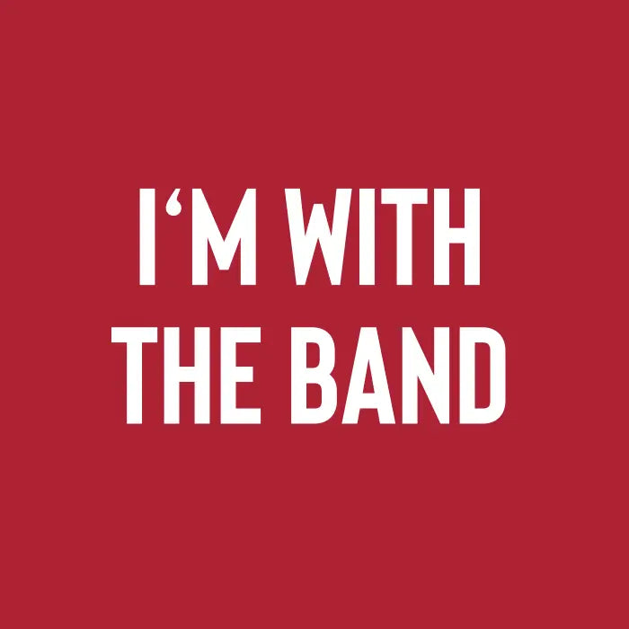 Marching Band I'm With the Band Jersey Tee Rutgers Marching Band
