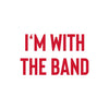 Marching Band I'm With the Band Jersey Tee Rutgers Marching Band